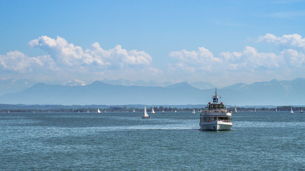 Ammersee bei Herrsching — Wandern und Baden mit dem Deutschlandticket ab München
