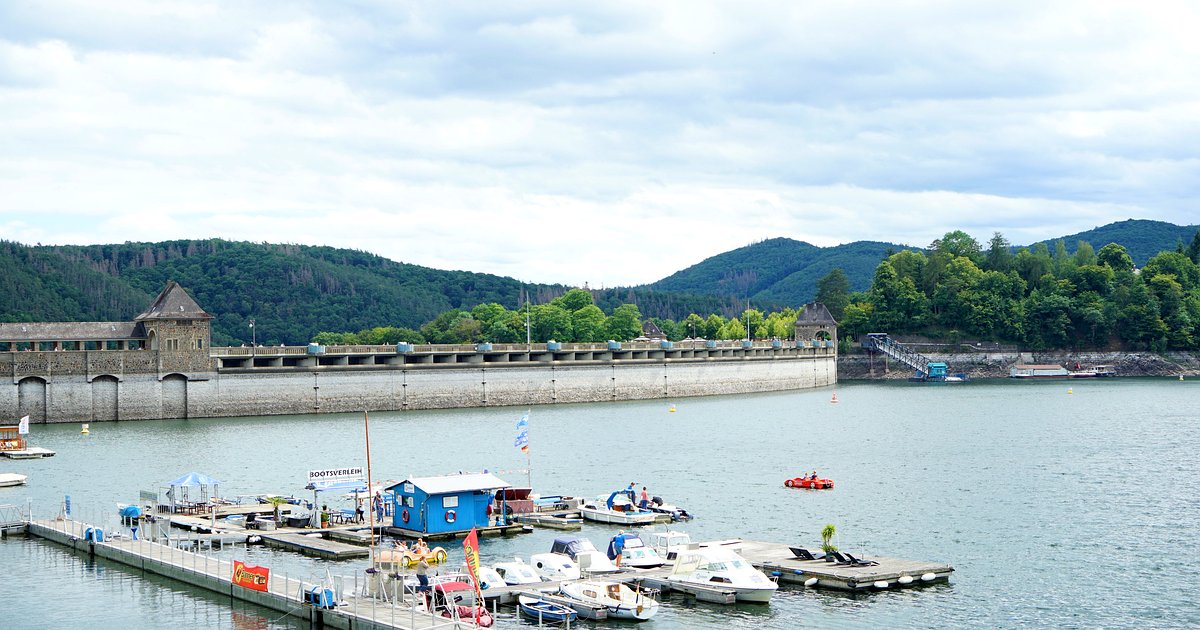 Der Edersee im Nationalpark Kellerwald-Edersee