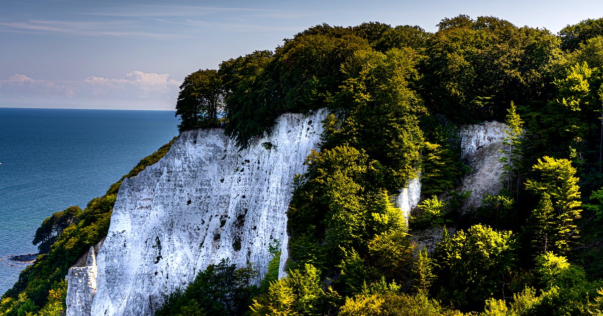 Kreidefelsen im Nationalpark Jasmund auf Rügen