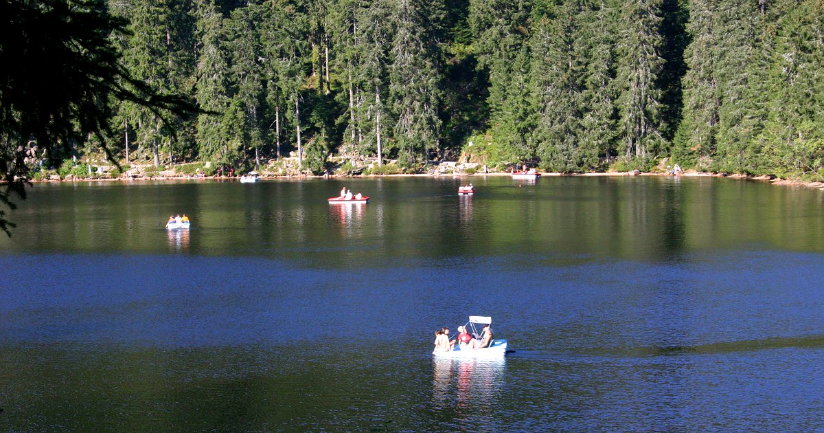Mummelsee im Nordschwarzwald