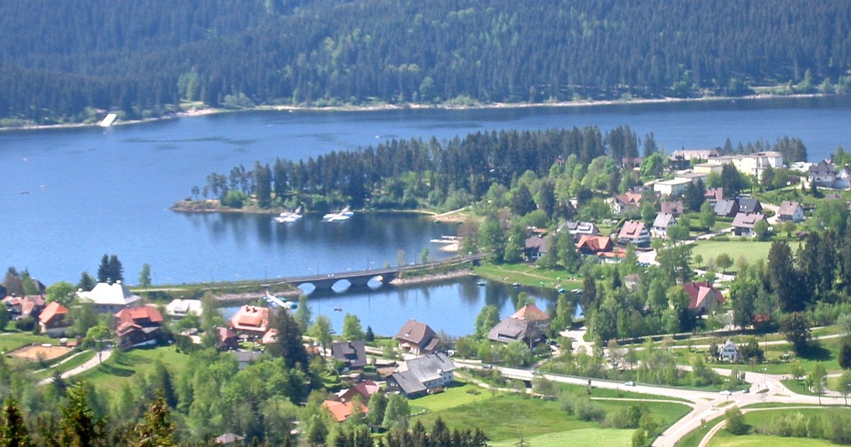 Schluchsee im Hochschwarzwald